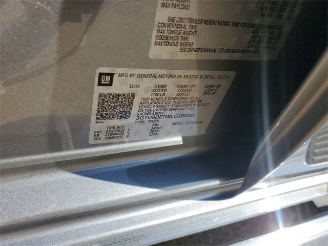 2020 GMC Sierra 1500 SLT