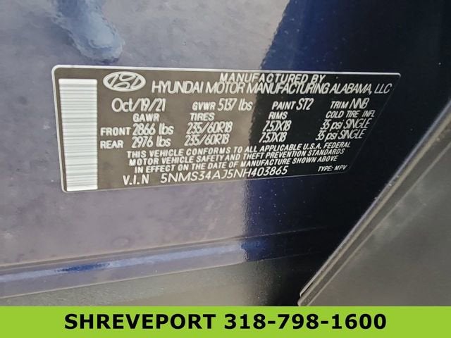 2022 Hyundai Santa Fe SEL