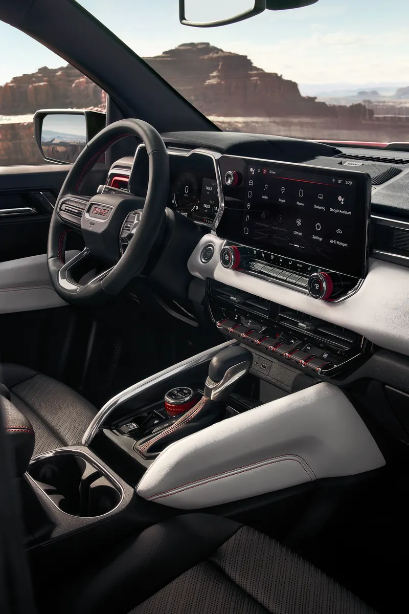2026 GMC Canyon infotainment system at Morgan GMC Bossier in Bossier City LA